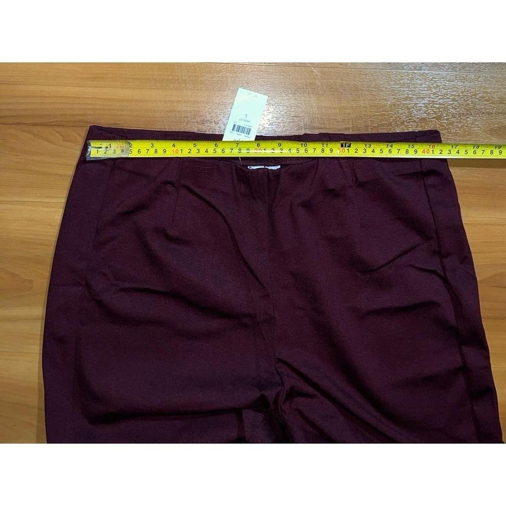 NWT J.Jill Ponte Slim Leg Pull On Business Work Career Stretch Casual Pants - Picture 4 of 6